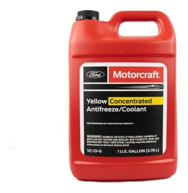 REFRIGERANTE COOLANT VC13G FORD MOTORCRAFT AMARILLO 3,78 LT - 1