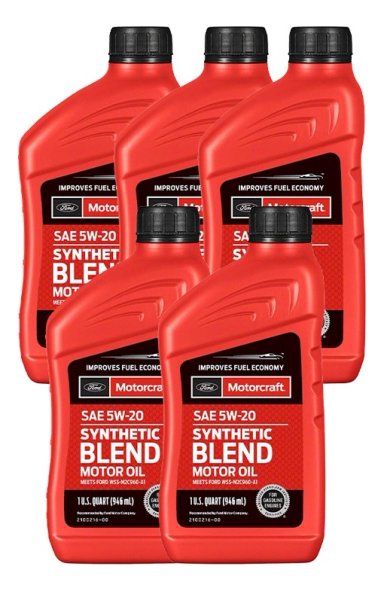 PACK ACEITE MOTOR 5W20 FORD ESCAPE 2.3 5 UNIDADES - 1