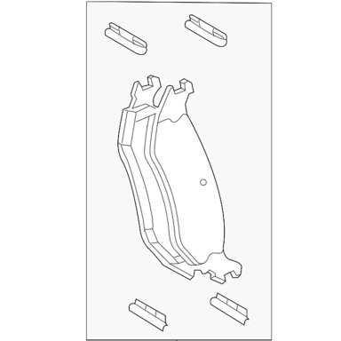 PASTILLAS DE FRENO TRASERAS RAM 1500 2019-2025 - 3