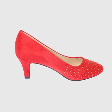 ZAPATO TACO ROJO HERIEL ART. 5H5117RED - 4