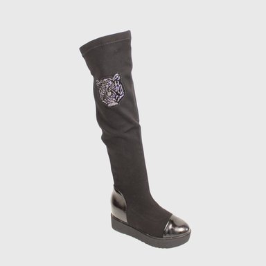 BOTAS MUJER VÍA FRANCA NEGRO ART. 5Z05BLACK - 1