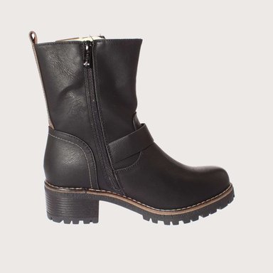 BOTAS MUJER VÍA FRANCA NEGRO ART. 512082416BLACK - 4