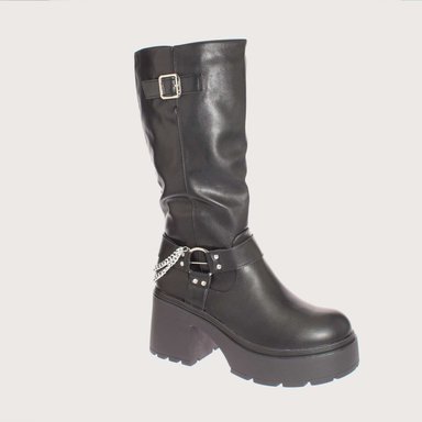 BOTAS MUJER VÍA FRANCA NEGRO TERRAPLEN PAND-G ART. 5PG230921BLACK - 1