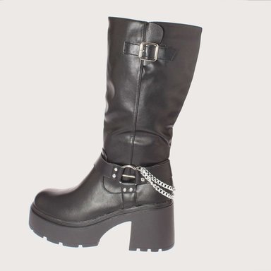 BOTAS MUJER VÍA FRANCA NEGRO TERRAPLEN PAND-G ART. 5PG230921BLACK - 2
