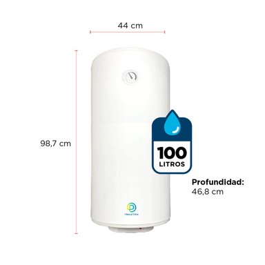 TERMO ELÉCTRICO PRIMATERM 100 LITROS - 6