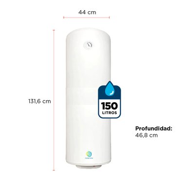 TERMO ELÉCTRICO PRIMATERM 150 LITROS - 6