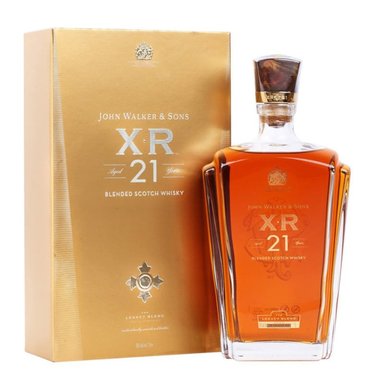 WHISKY JOHNNIE WALKER BOTELLA VIDRIO 21 AÑOS XR SCOTCH - 1