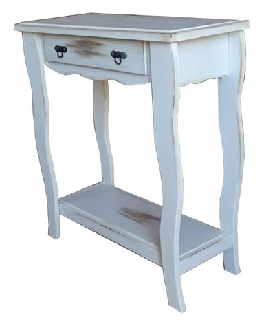 ARRIMO MARFELD MUEBLES MADERA PINO BLANCO VINTAGE 80CM - 2