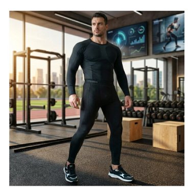 SET PRIMERA CAPA HOMBRE, CAMISETA Y CALZA COMPRESION TÉRMICOS - 7