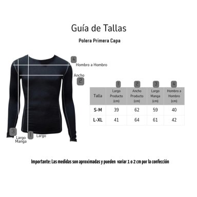 CAMISETA PRIMERA CAPA ALGODÓN HOMBRE INVIERNO - 6