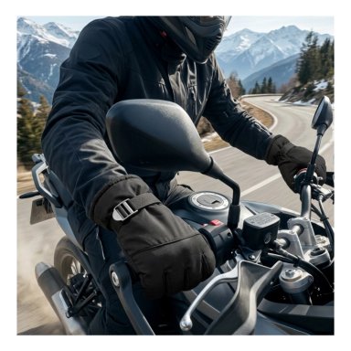 GUANTES PARA NIEVE Y MONTAÑISMO TÉRMICOS CON AGARRE ANTIDESLIZANTE - 1