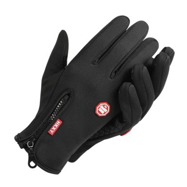 GUANTES TÉRMICOS E IMPERMEABLES PARA CICLISMO Y RUNNING CON PANTALLA TÁCTIL Y PALMA ANTIDESLIZANTE - 2