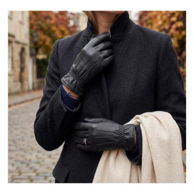 GUANTES DE CUERO SINTÉTICO PREMIUM PARA INVIERNO - TÉRMICOS Y ELEGANTES - 1