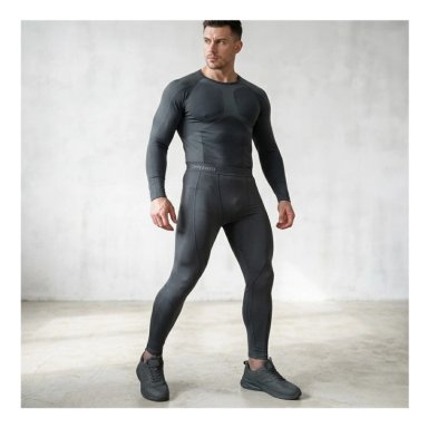 SET PRIMERA CAPA HOMBRE, CAMISETA Y CALZA COMPRESION TÉRMICOS - 1