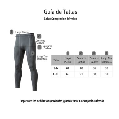 SET PRIMERA CAPA HOMBRE, CAMISETA Y CALZA COMPRESION TÉRMICOS - 5