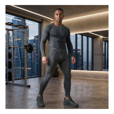 SET PRIMERA CAPA HOMBRE, CAMISETA Y CALZA COMPRESION TÉRMICOS - 7