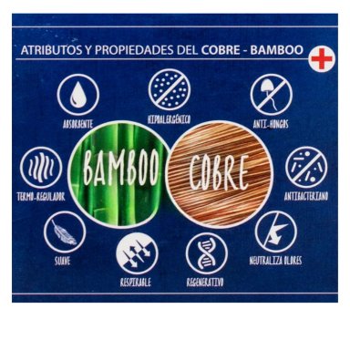 CALCETINES COBRE BAMBOO ZAZA SIN COSTURA DIABETICO SURTIDOS - 4