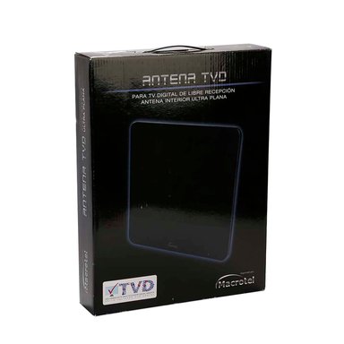 ANTENA MACROTEL HDTV TV DIGITAL ULTRA PLANA - 2