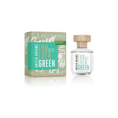 FOREVER GREEN UNITED DREAMS BENETTON EDT 80ML MUJER - 1