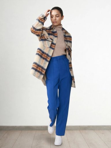 CHAQUETA LEÑADORA BEIGE NICOPOLY - 2
