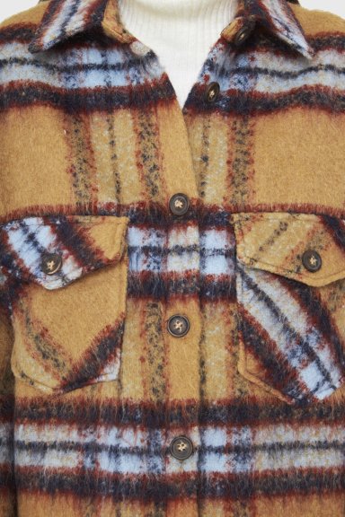 CHAQUETA LEÑADORA CAMEL NICOPOLY - 6