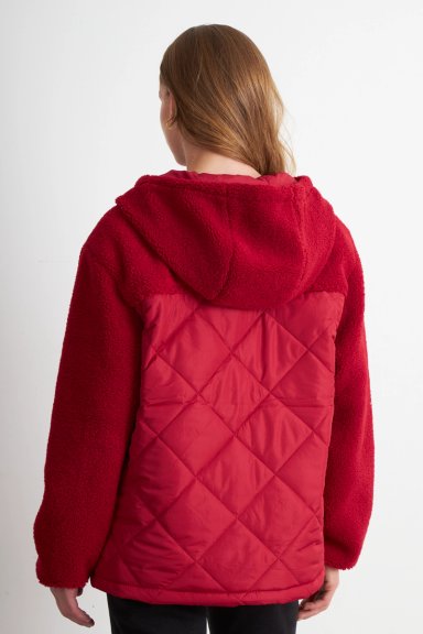 CHAQUETA MITAD CHIPORRO/PARKA ROJO NICOPOLY - 4