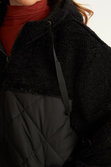CHAQUETA MITAD CHIPORRO/PARKA NEGRO NICOPOLY - 6