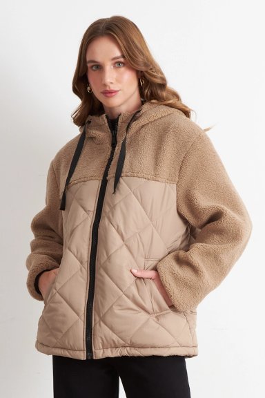 CHAQUETA MITAD CHIPORRO/PARKA KHAKI NICOPOLY - 1
