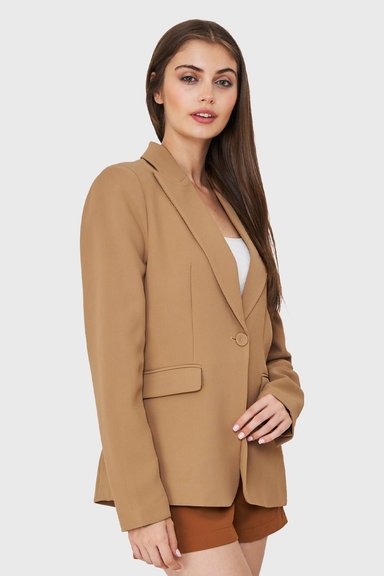 BLAZER BOLSILLOS CON SOLAPAS KHAKI NICOPOLY - 3