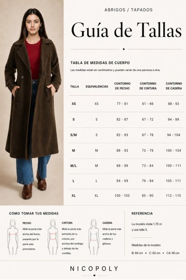 TRENCH LAZO TIPO GAMUZA BEIGE NICOPOLY - 7
