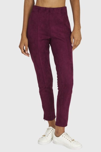 CALZA MUJER NICOPOLY BURDEO TIPO GAMUZA - 5