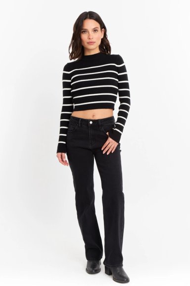JEANS BASICO RECTO NEGRO NICOPOLY - 8