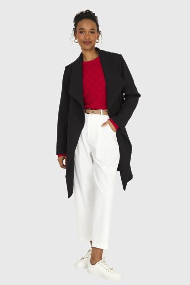 TRENCH LAZO HEBILLA NEGRO NICOPOLY - 2