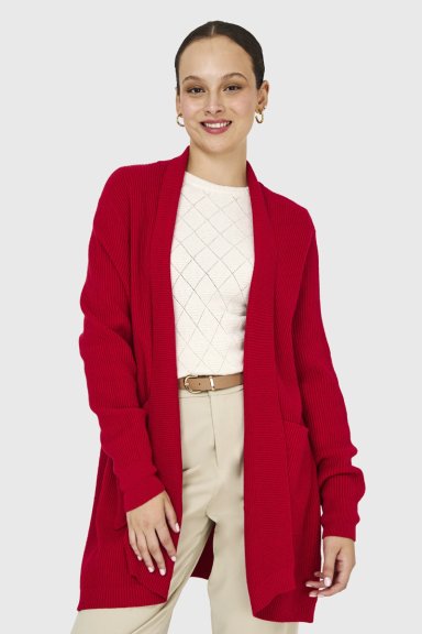 TAPADO BASICO BOLSILLOS ROJO NICOPOLY - 5
