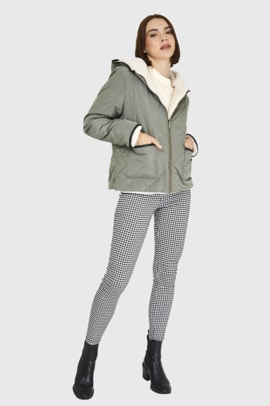 CHAQUETA REVERSIBLE OLIVA NICOPOLY - 2