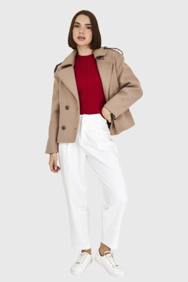 ABRIGO CORTO KHAKI NICOPOLY - 2