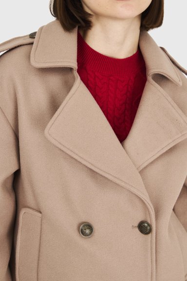 ABRIGO CORTO KHAKI NICOPOLY - 6