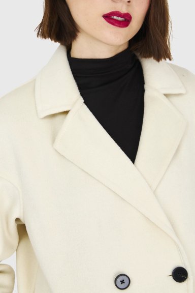 ABRIGO HOMBROS CAIDOS BLANCO INVIERNO INVIERNO NICOPOLY - 6