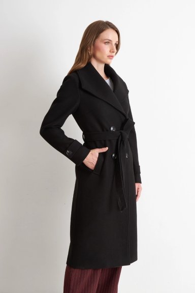 ABRIGO LARGO LAZO NEGRO NICOPOLY - 3
