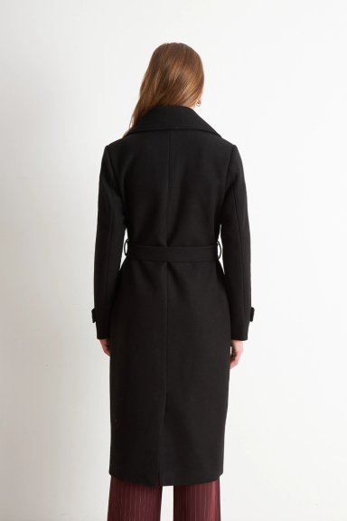 ABRIGO LARGO LAZO NEGRO NICOPOLY - 4