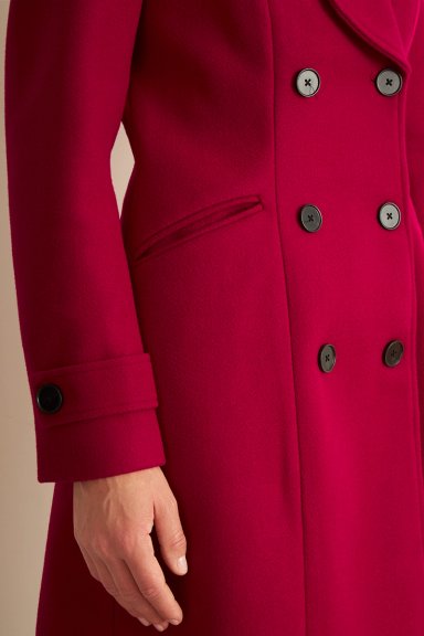 ABRIGO SOLAPA REDONDA ROJO NICOPOLY - 6