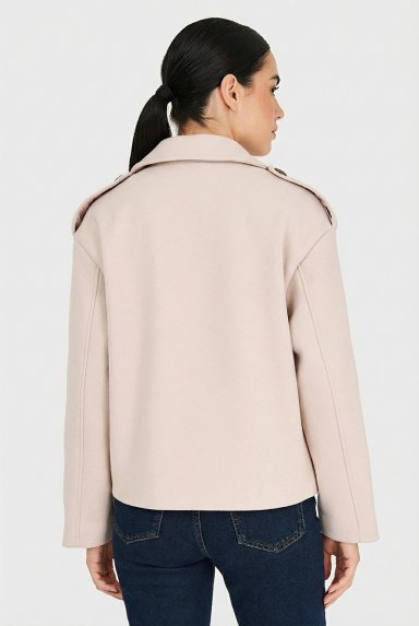 ABRIGO CORTO BEIGE NICOPOLY - 4
