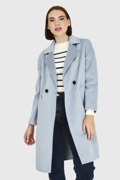 ABRIGO HOMBROS CAIDOS GRIS NICOPOLY - 1