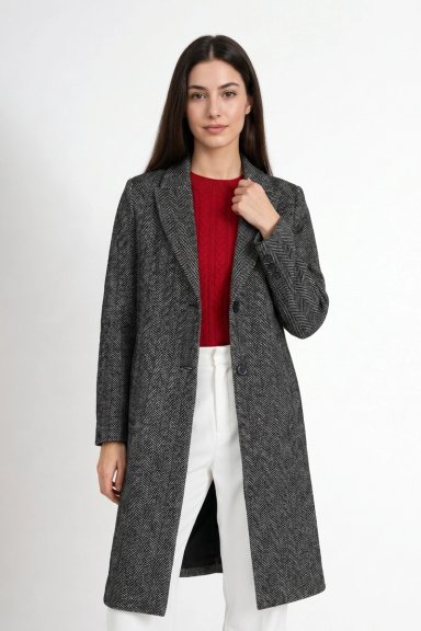 ABRIGO PATRON ESPIGA GRAFITO NICOPOLY - 1