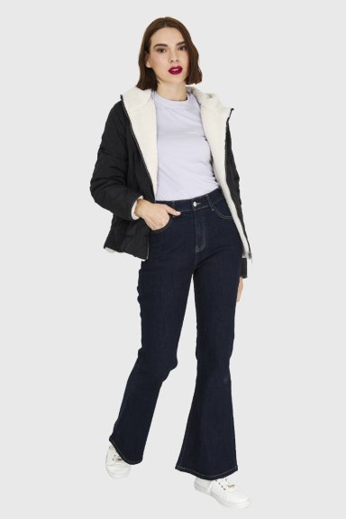 CHAQUETA REVERSIBLE NEGRO NICOPOLY - 2