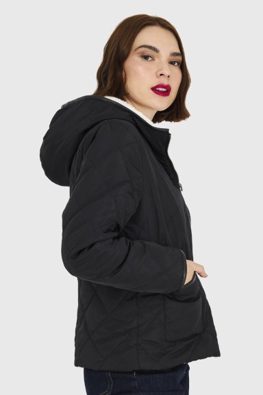 CHAQUETA REVERSIBLE NEGRO NICOPOLY - 3