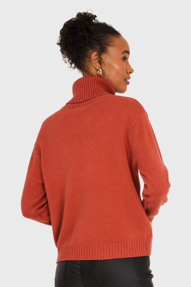 SWEATER CUELLO BEATLE STRASS OXIDO NICOPOLY - 4