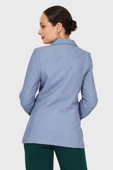 BLAZER COTELE  CELESTE NICOPOLY - 4