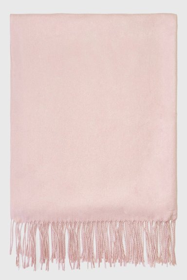 BUFANDA SUAVE ROSADO CLARO NICOPOLY - 2