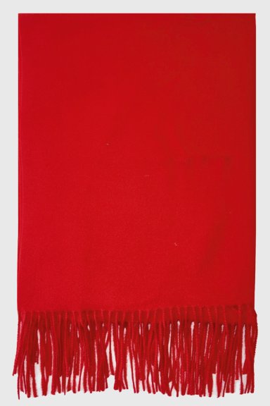 BUFANDA GRUESA ROJO NICOPOLY - 2